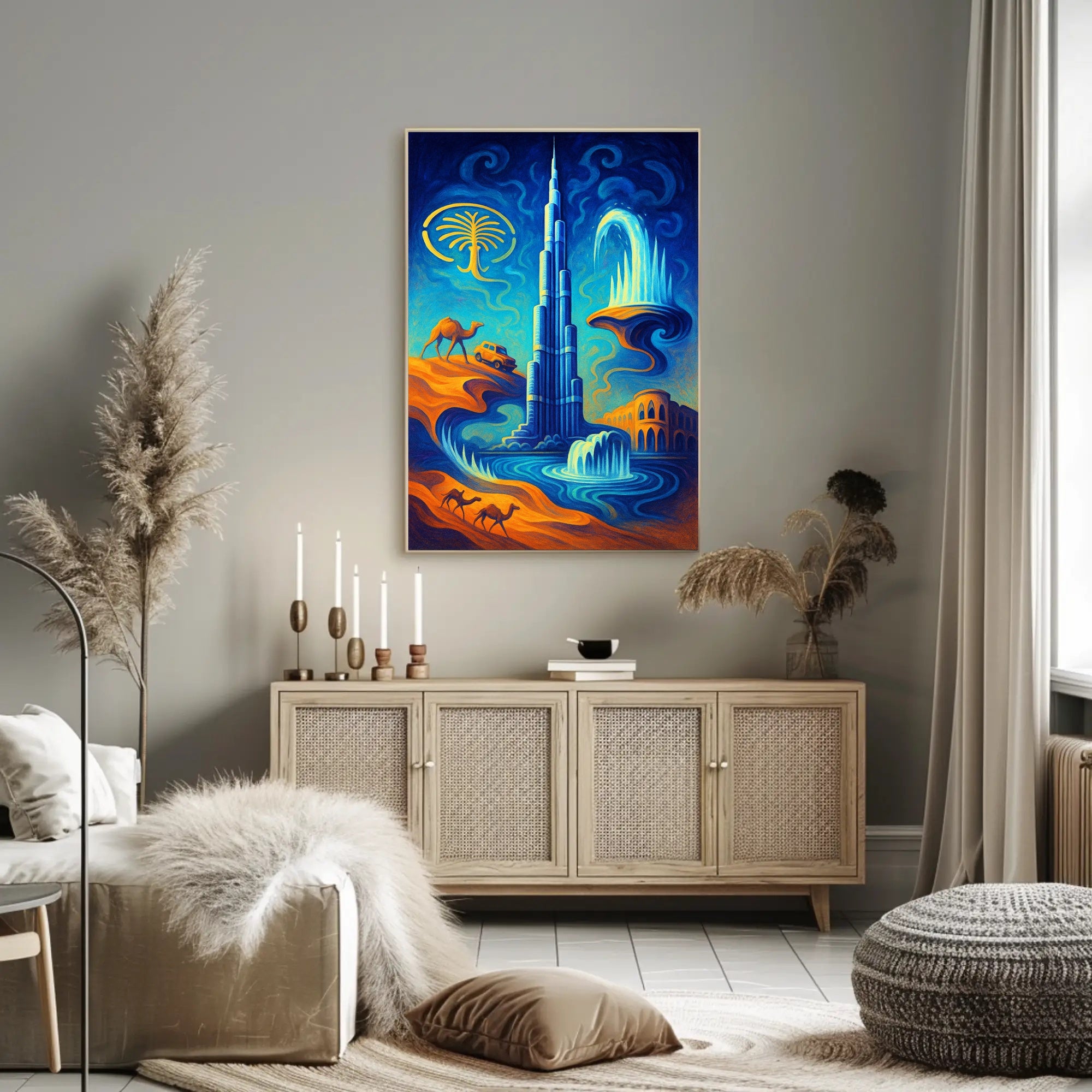 Dreamscape of Dubai Poster