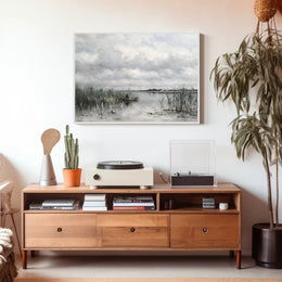 Tranquil Lakeside Poster
