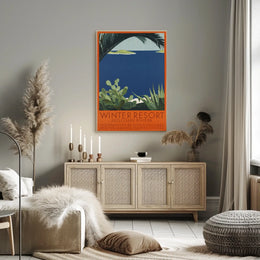 Winter Resort Jugoslav Riviera Poster