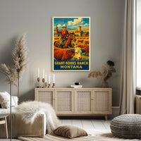 Grant-Kohrs Ranch Montana Poster
