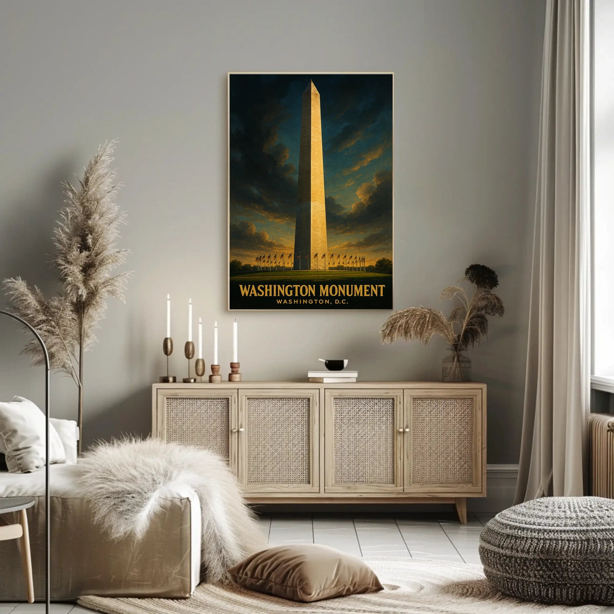 Washington Monument Poster