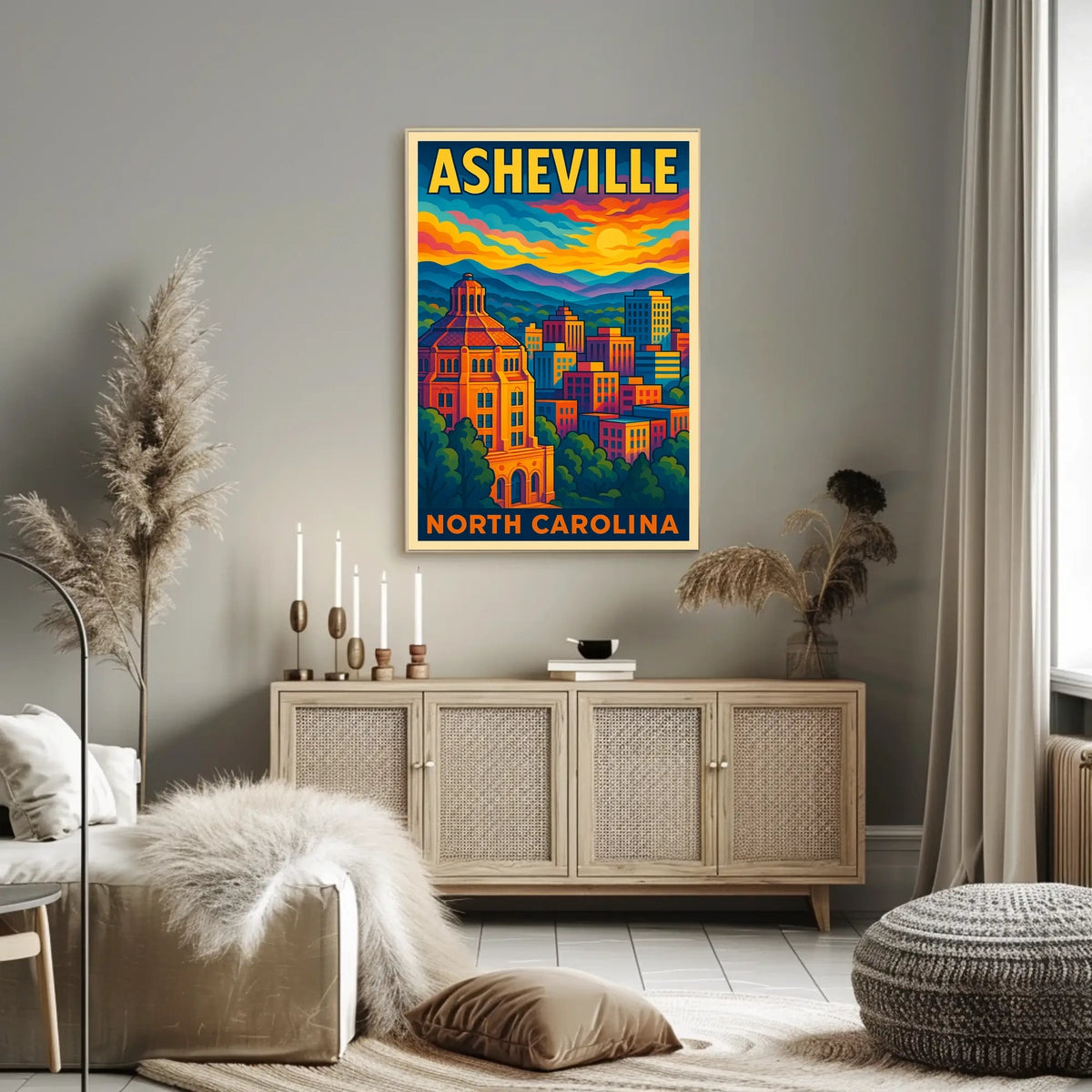 Asheville, North Carolina Poster