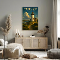 Cape Cod Serenity Coastal Wall Art Decor Lovers Poster