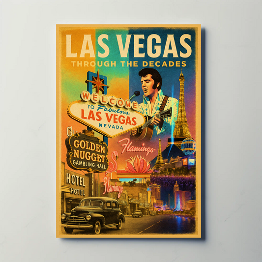 Las Vegas: A Timeless Evolution Poster