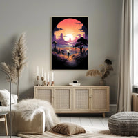Journey Through The Desert Poster
