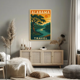 Explore Alabama Poster