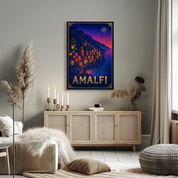 Amalfi Coast Dreamscape Poster