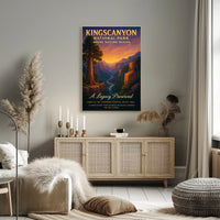 Kings Canyon National Park A Legacy Preserved Poster