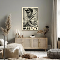 Babe Ruth Baseball Legend Poster
