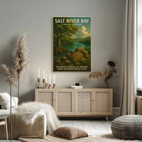 Salt River Bay Virgin Islands Poster