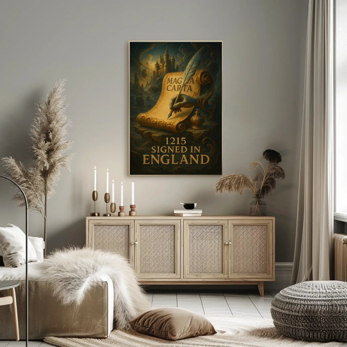 Magna Carta 1215 Poster