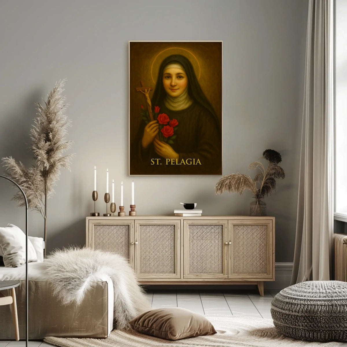 St. Pelagia Poster