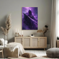 Ethereal Skeletal Knight Unveils Mystical Fantasy Realm Poster PosterGoat