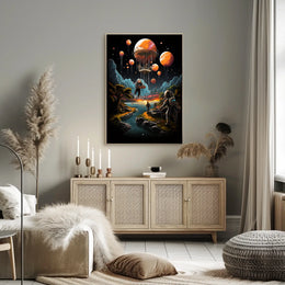 Cosmic Exploration Adventure Poster