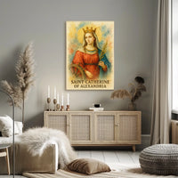 Saint Catherine of Alexandria Poster
