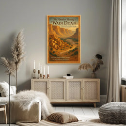 The Timeless Beauty Of Wadi Doan Poster