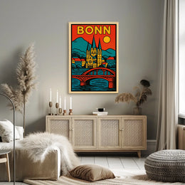 Bonn Cityscape Poster