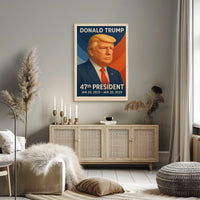 Donald Trump 47Th President Poster