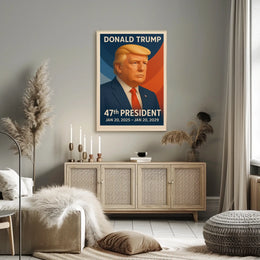 Donald Trump 47Th President Poster