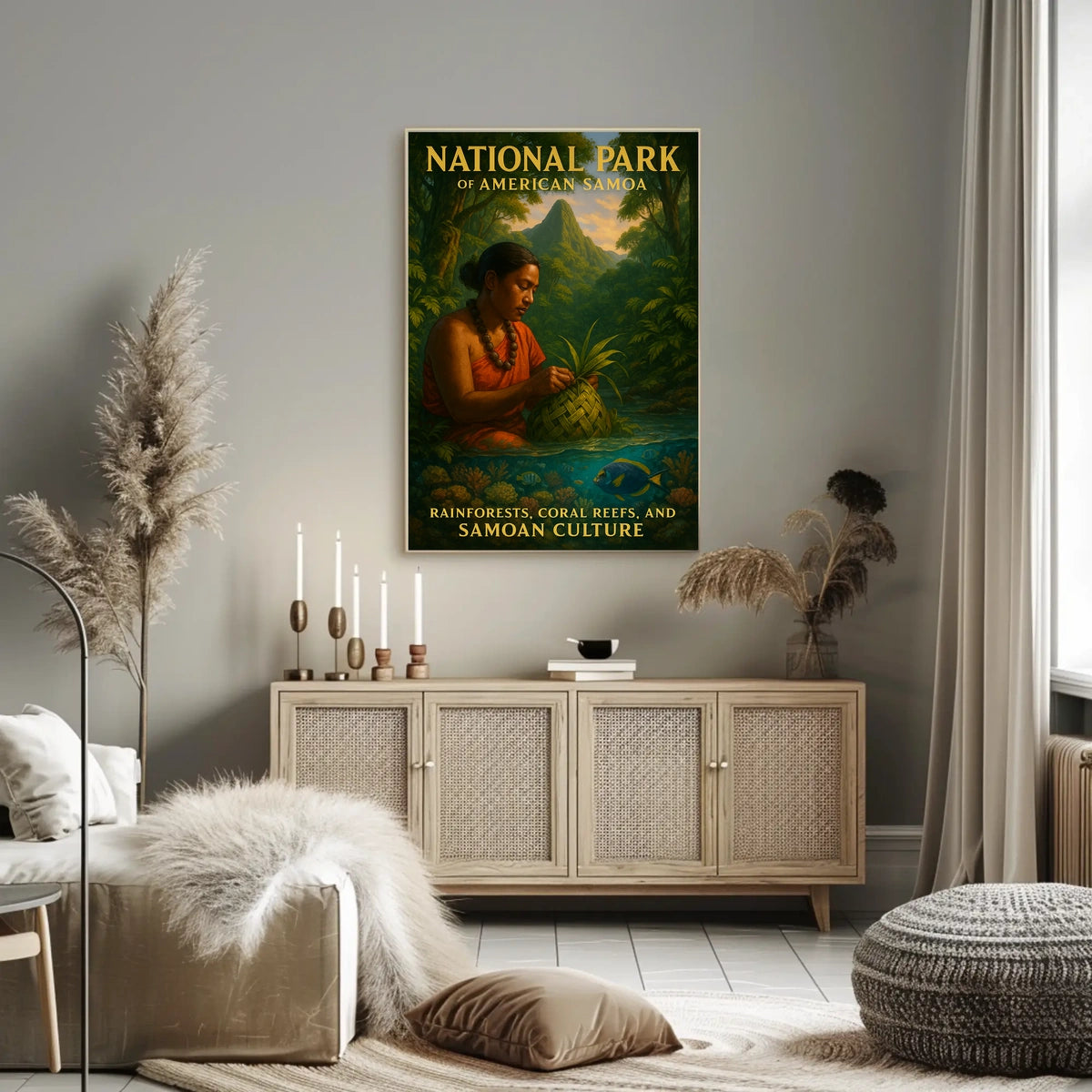 National Park Of American Samoa Poster