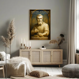 Michelangelo Divine Craftsman of the Renaissance Poster PosterGoat