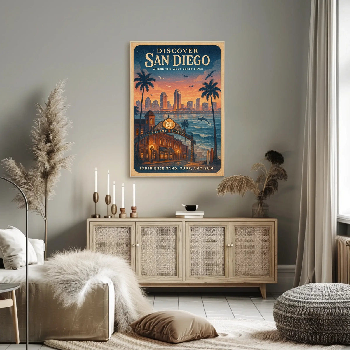 Discover San Diego Poster