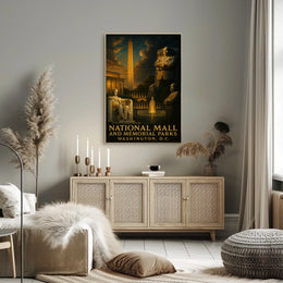National Mall And Memorial Parks Poster