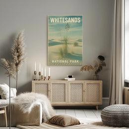 White Sands National Park Poster
