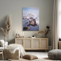 Majestic Mountain Peaks Poster