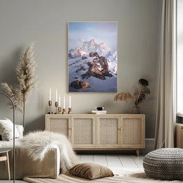 Majestic Mountain Peaks Poster