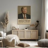 Donald Trump 47th President Poster
