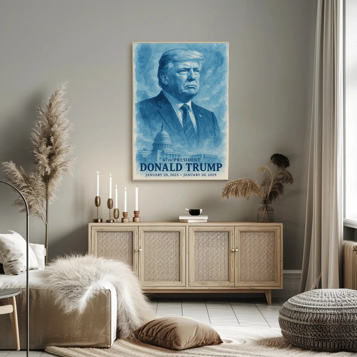 Donald Trump Vision of Valor Poster