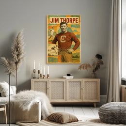 Jim Thorpe Athletic Legend Poster