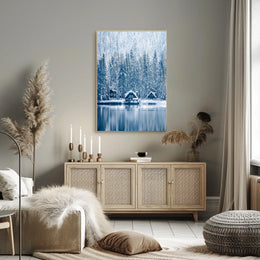 Crested Bird In The Wild Poster