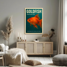 Goldfish Aquarium Delight Poster