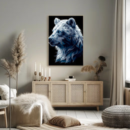 Majestic Bear Portrait Poster