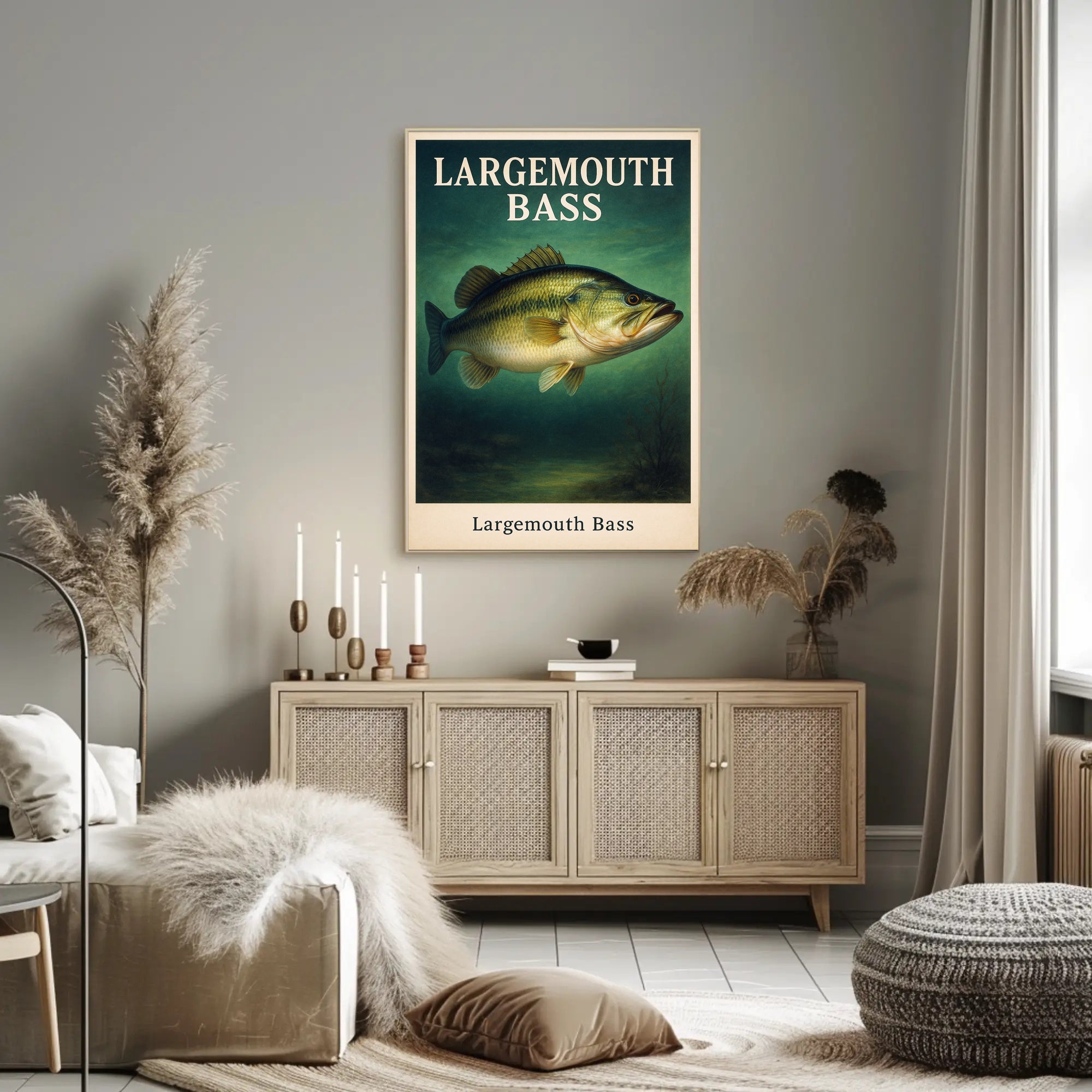 Largemouth Bass Poster PosterGoat