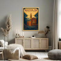 Boston Cradle of Liberty Urban or Cityscape Poster