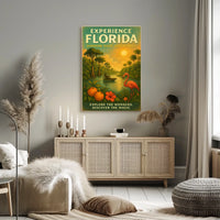 Experience Florida Sunshine State Adventures Poster