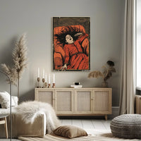 Abstract Modern Transportation Art Poster