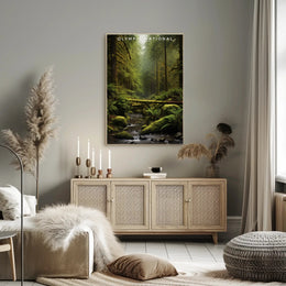 Tranquil Wilderness Travel Poster Print