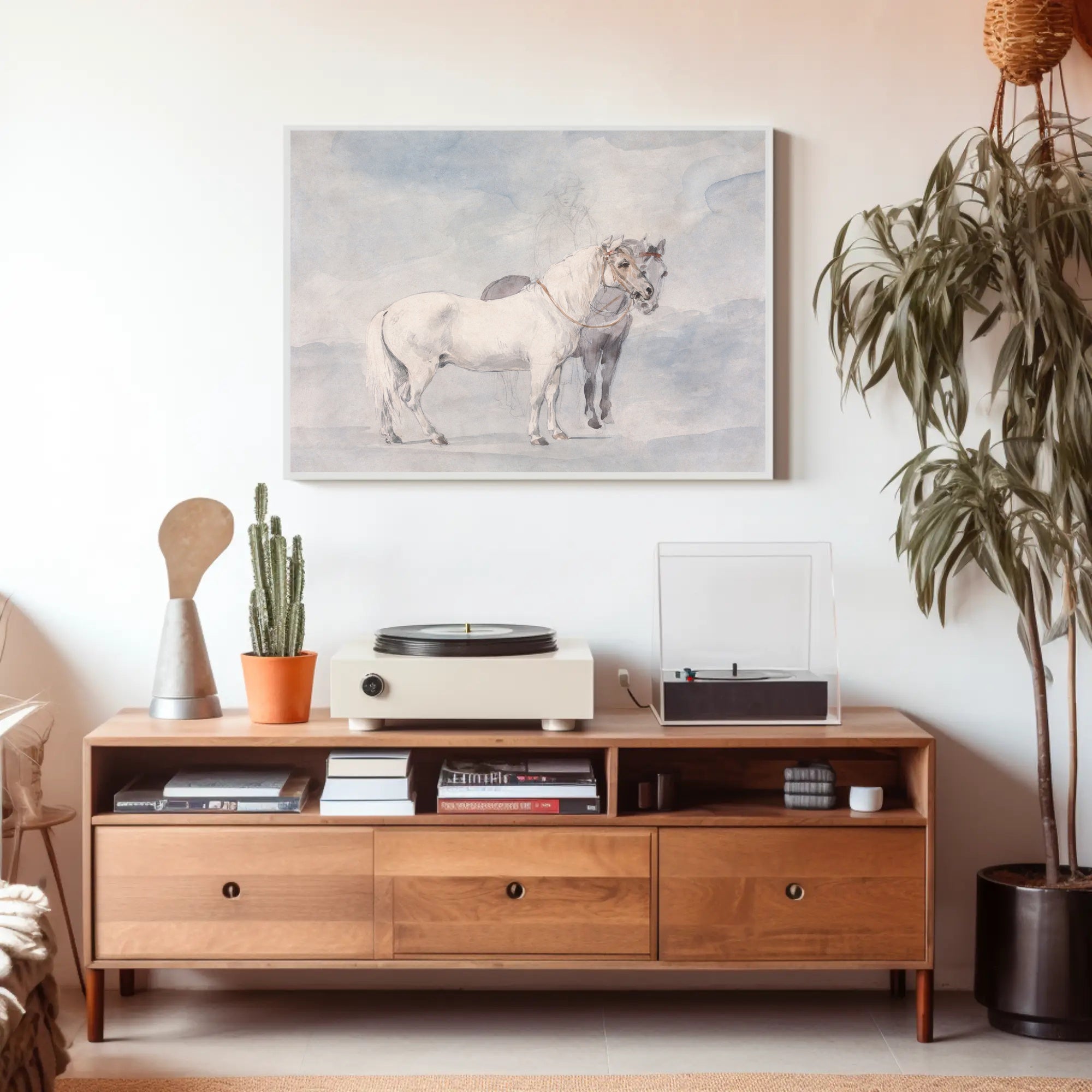 Equestrian Elegance Poster
