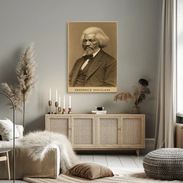 Frederick Douglass Portrait Poster