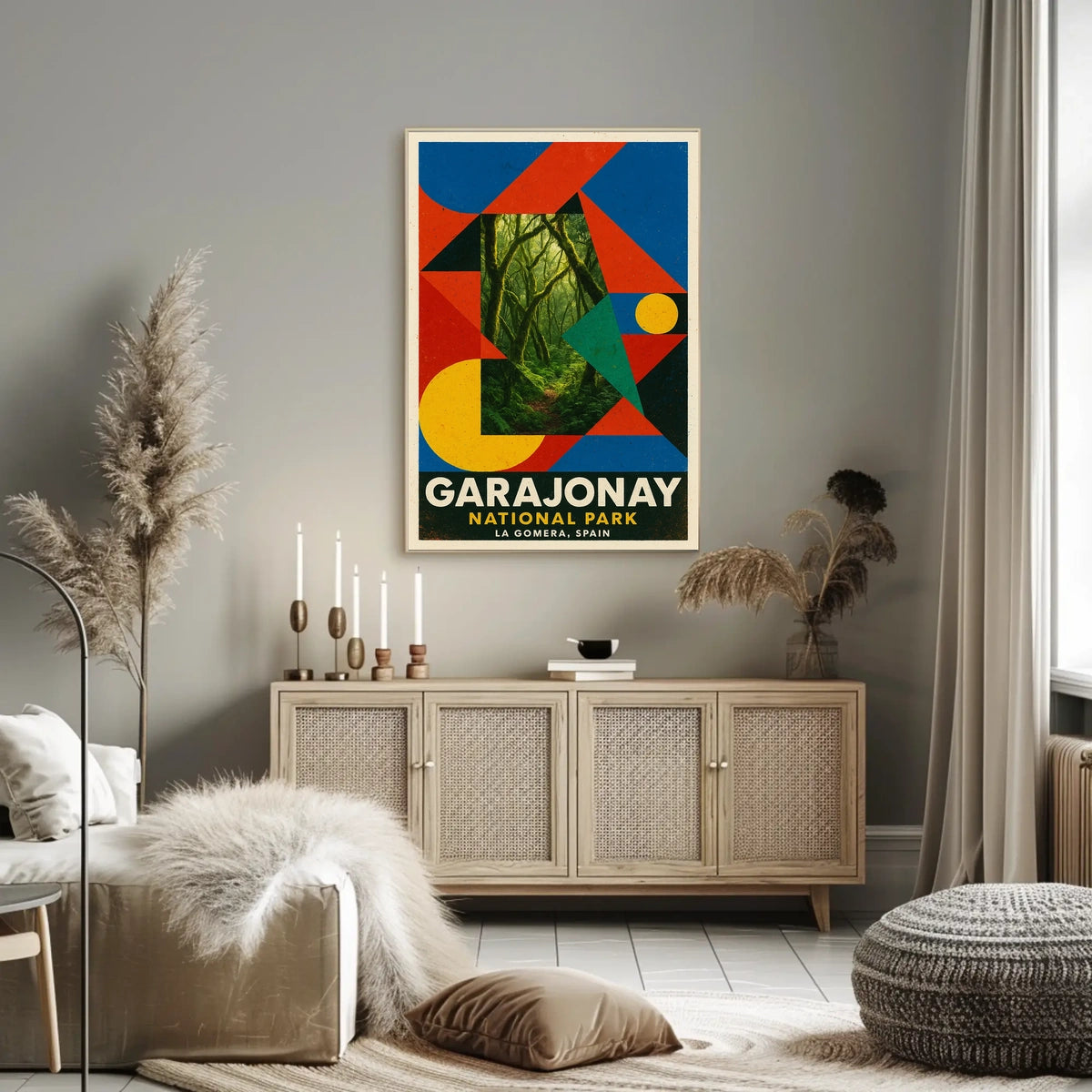 Garajonay National Park La Gomera, Poster