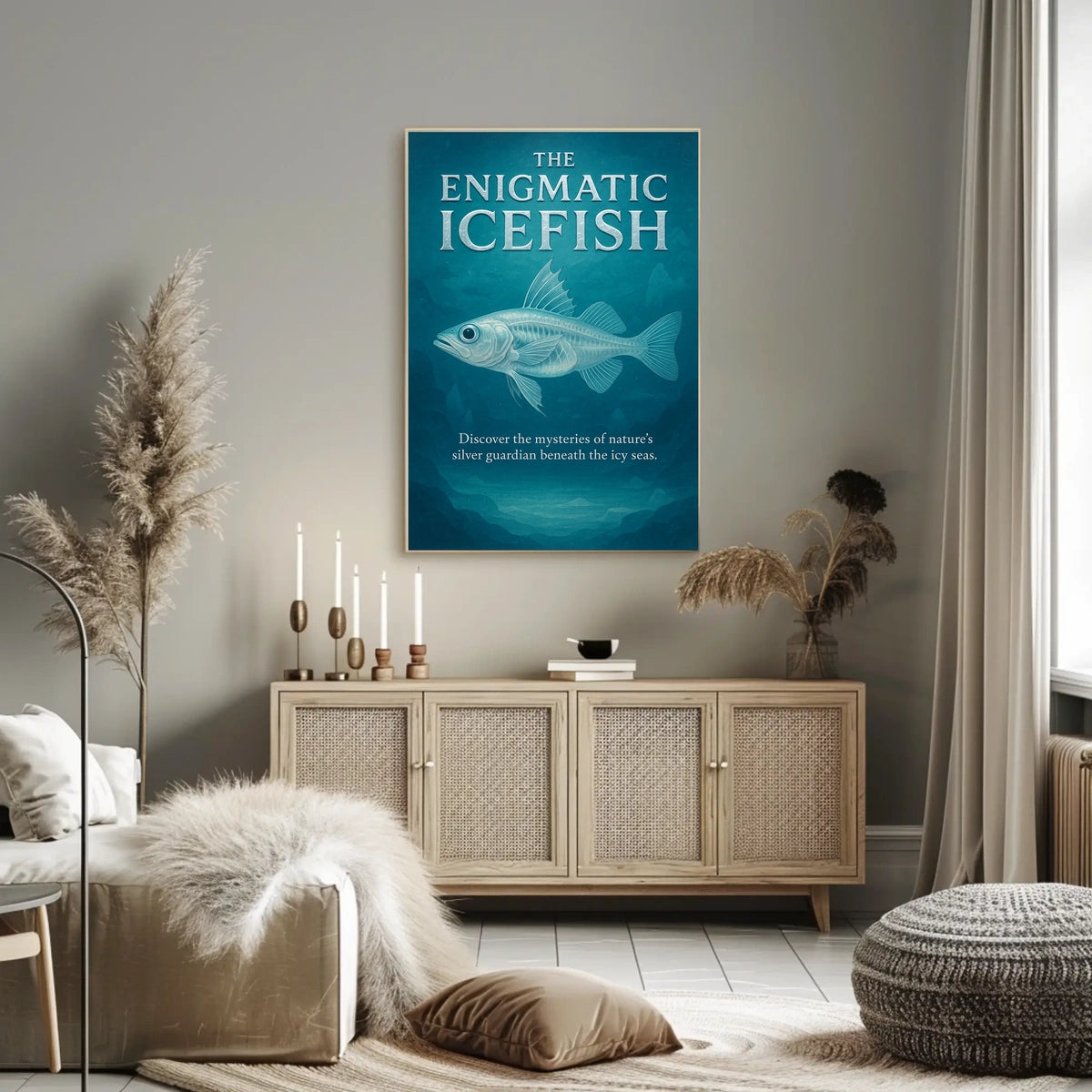 The Enigmatic Icefish Poster