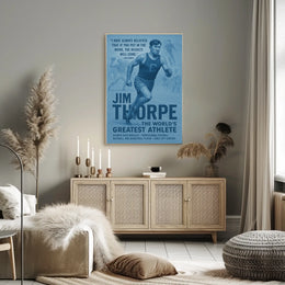 The Worlds Greatest Athlete Jim Thorpe Poster
