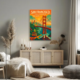 San Francisco Where Dreams Meet Poster