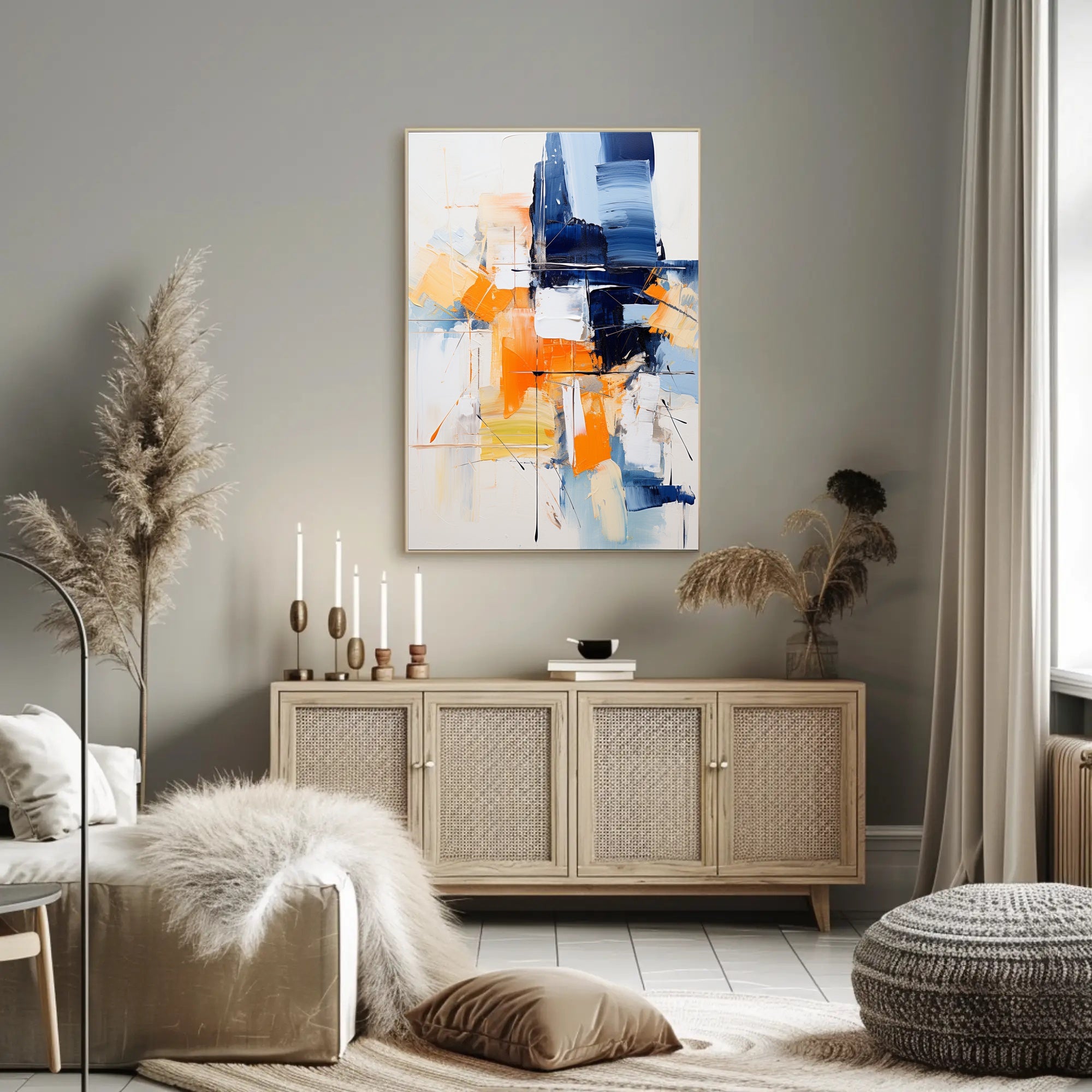 Abstract Expression Abstract Poster