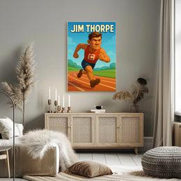 Jim Thorpe Athletic Legend Poster