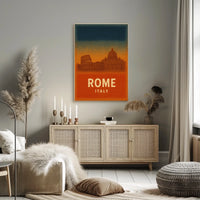 Rome Travel Poster